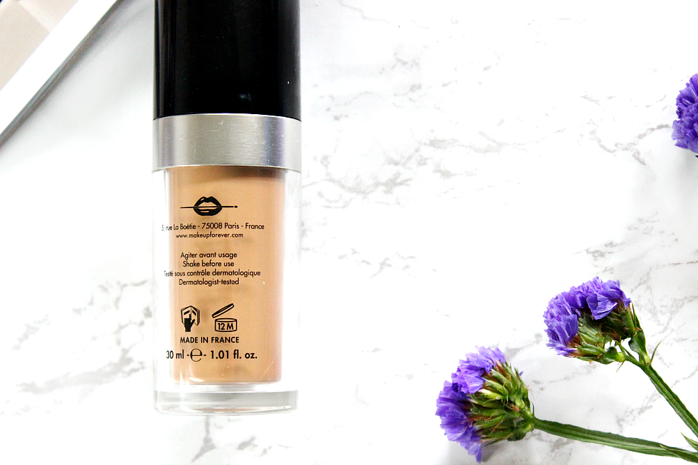 Make Up For Ever Ultra HD Foundation in Y365/123 review and swatch