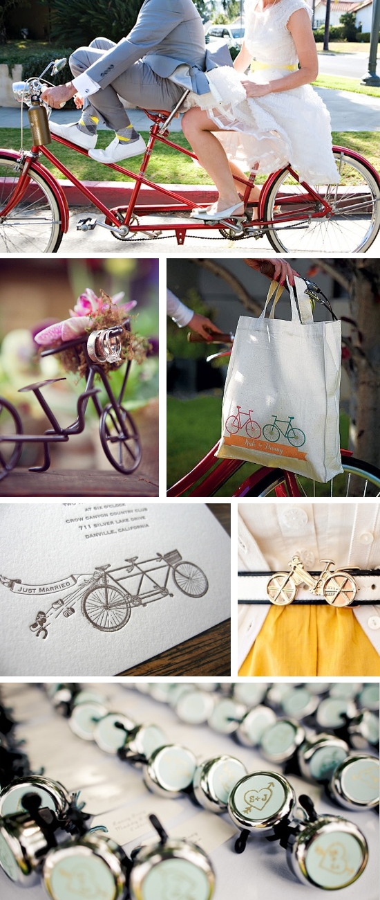 Bicycle Wedding Inspiration Board