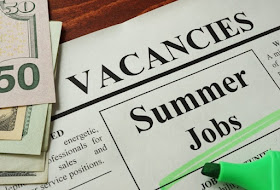 highest paying summer jobs teen part-time work student working