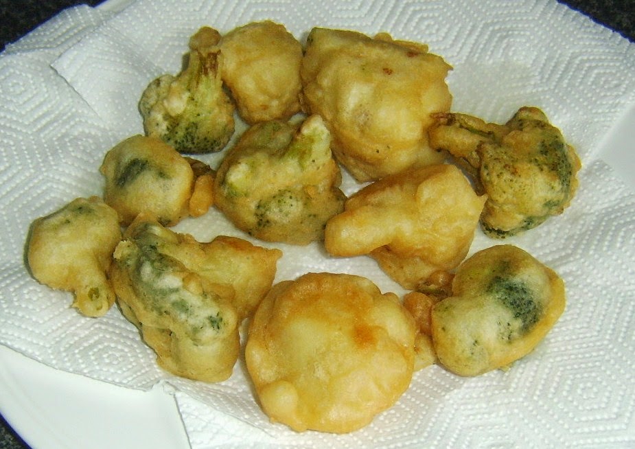 Modern Scottish Food and Recipes Broccoli and Cauliflower Fritters