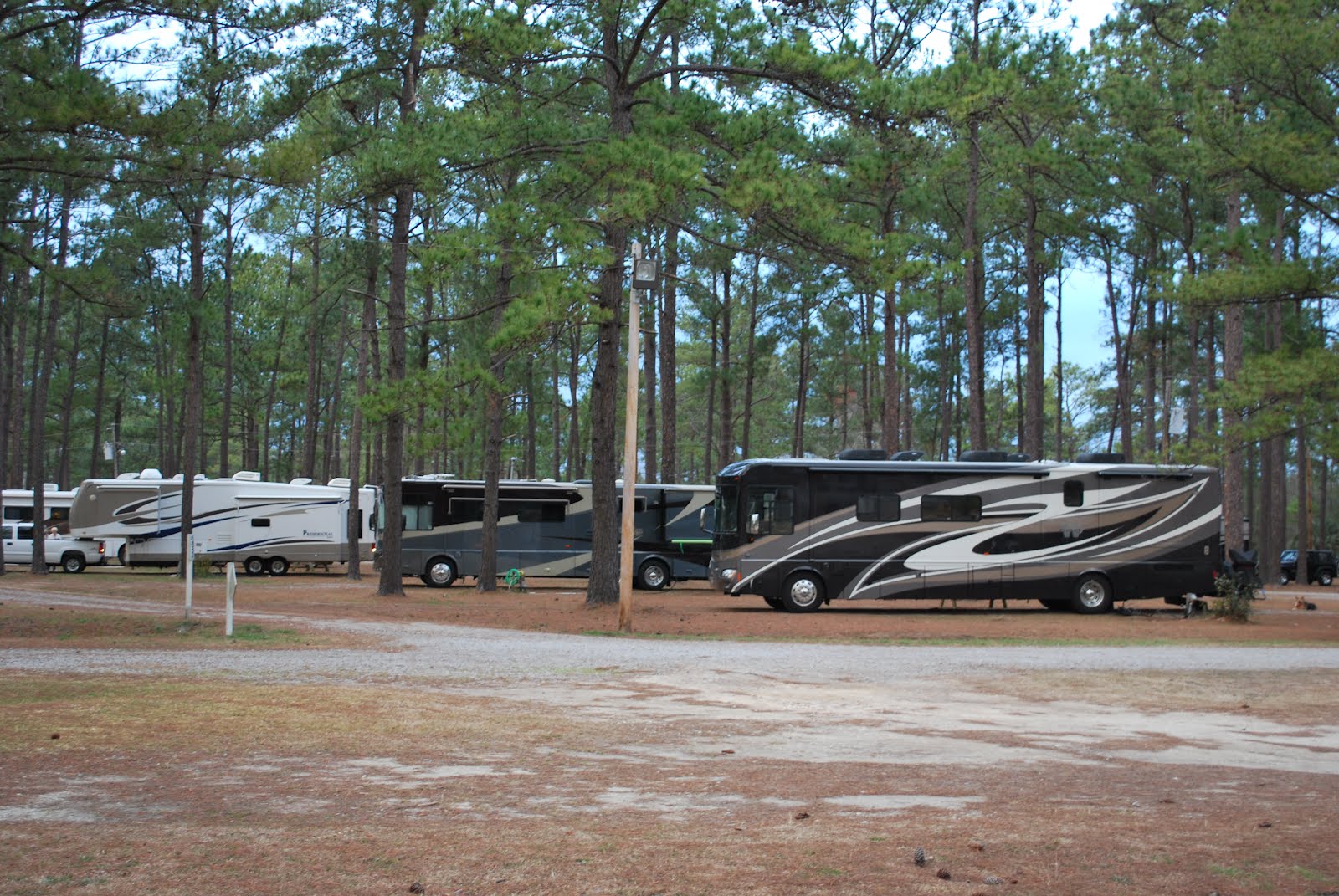 BLUE SKY AHEAD S. Carolina New Green Acres RV Park
