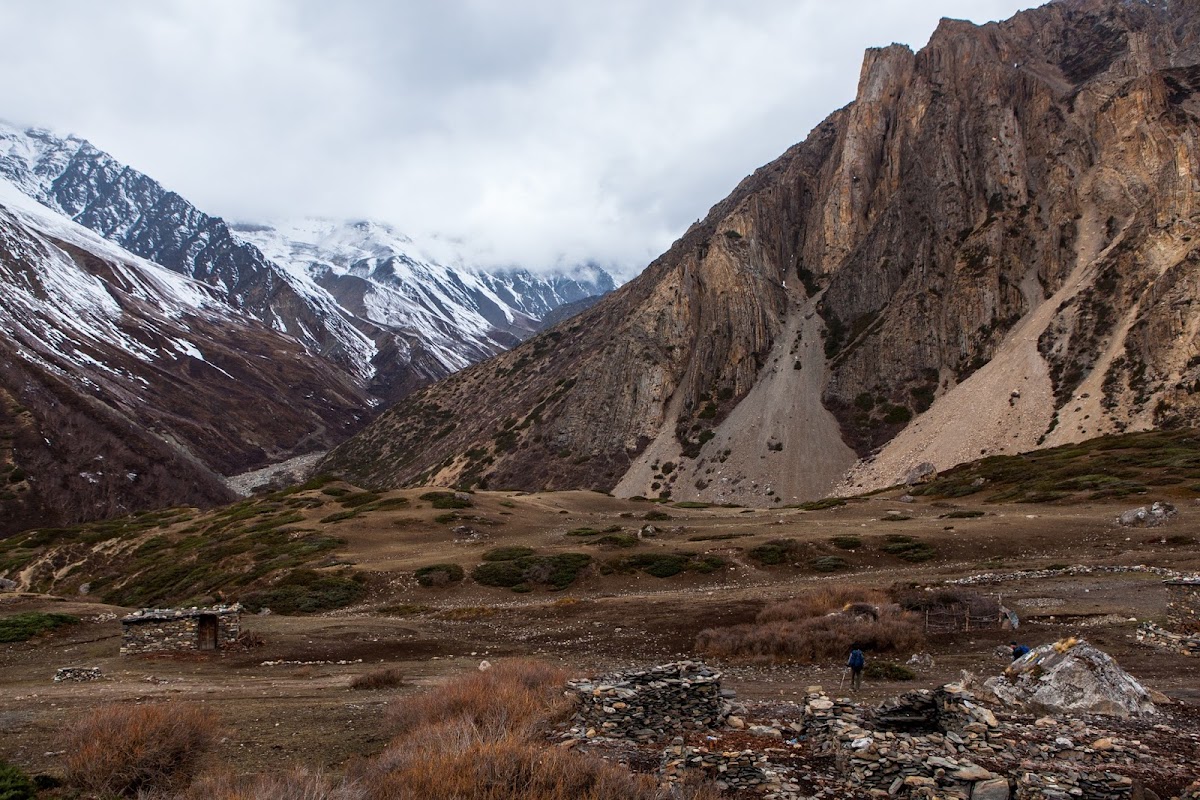 200км по красно-белым черточкам.. Around Annapurna. март-апрель 2017