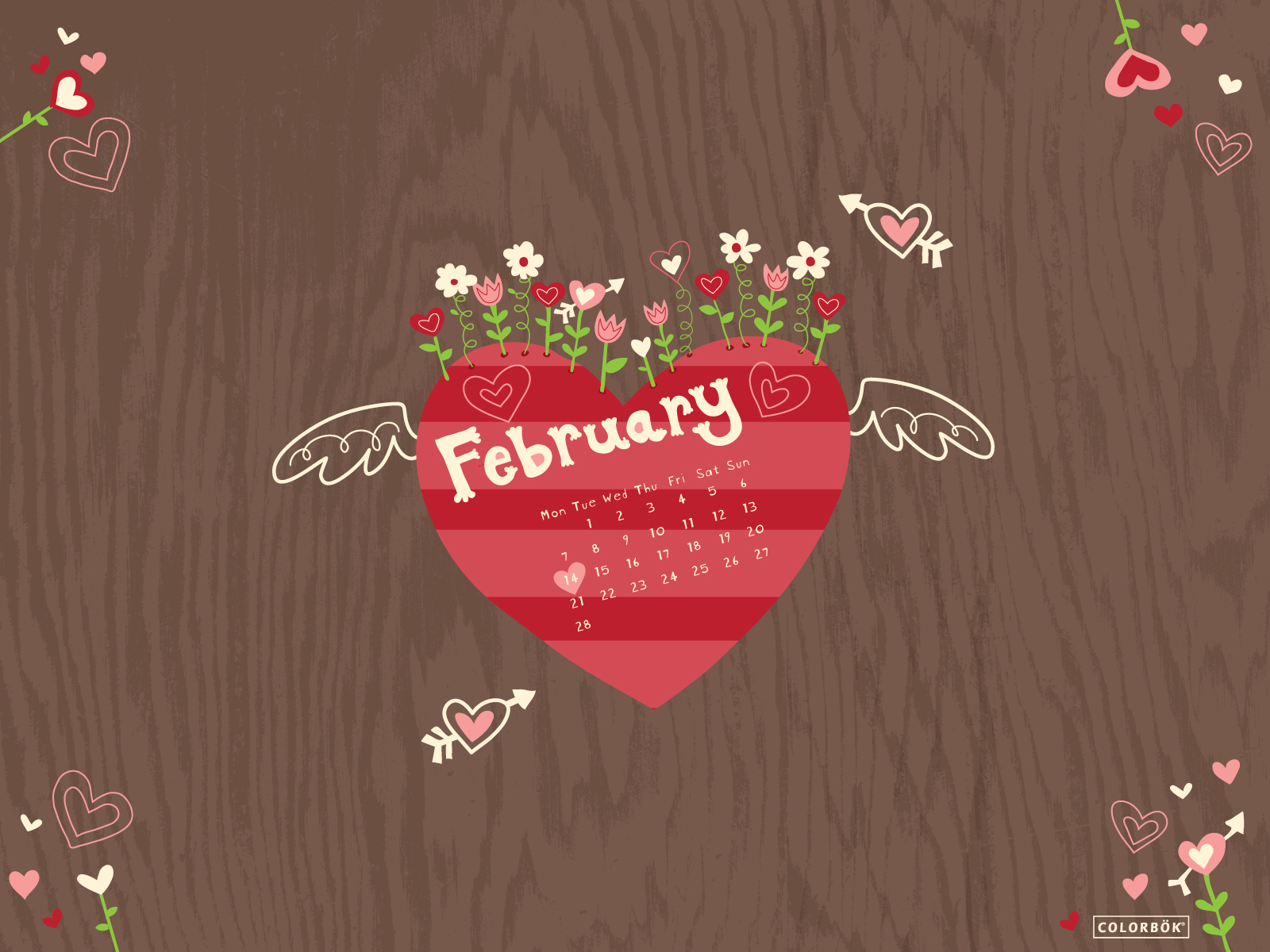 February Wallpapers Calendar 2013 Hd Wallpapers Backgrounds Photos