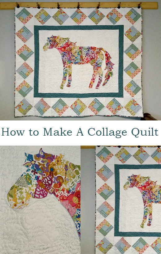 Quilting Land How to Make a Collage Quilt
