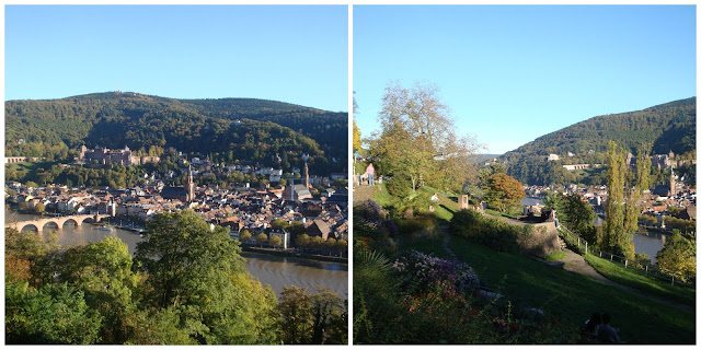 Heidelberg vista do Philosophenweg