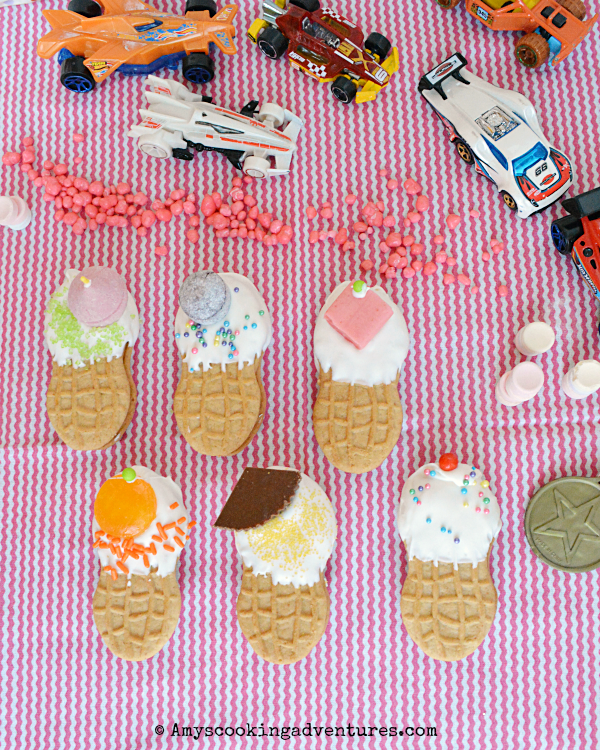 Amy S Cooking Adventures Nutter Butter Ice Cream Cone Cookies