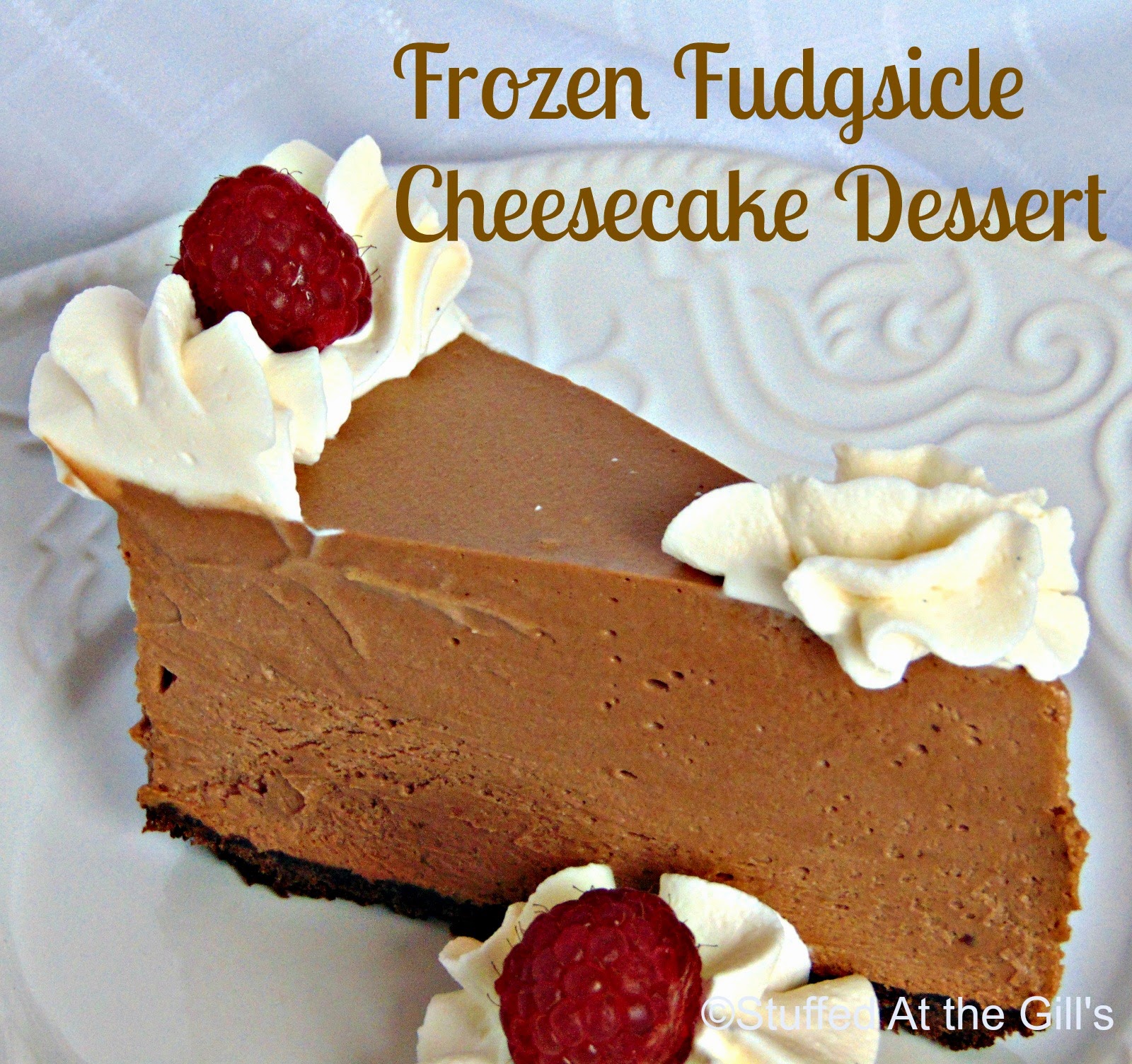 Frozen Fudgsicle Cheesecake Dessert
