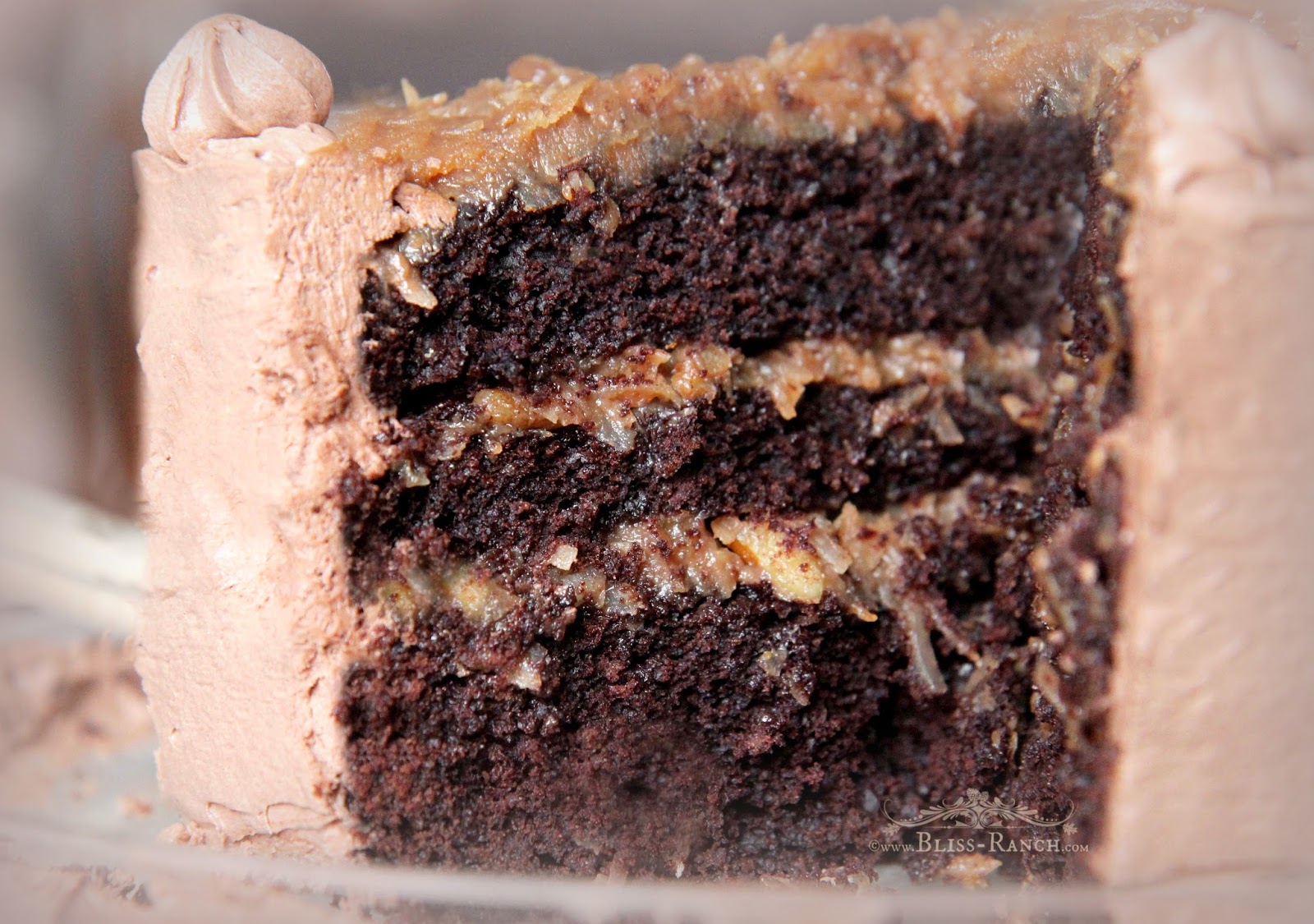German Chocolate Cake Bliss-ranch.com