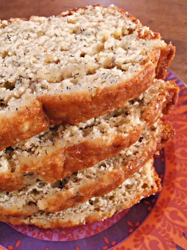 Moist pineapple banana bread