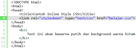 Bang Ezha Sharing: Tutorial Belajar CSS Part 2: Cara Menginput Kode CSS ...
