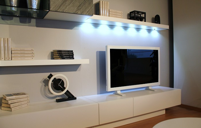 The TV Cabinet with Stone Door