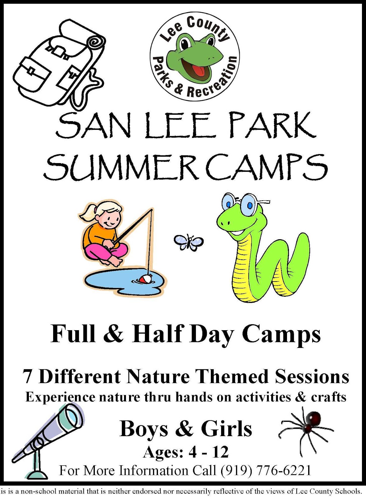 Lee County Government SanLee Park Summer Camps