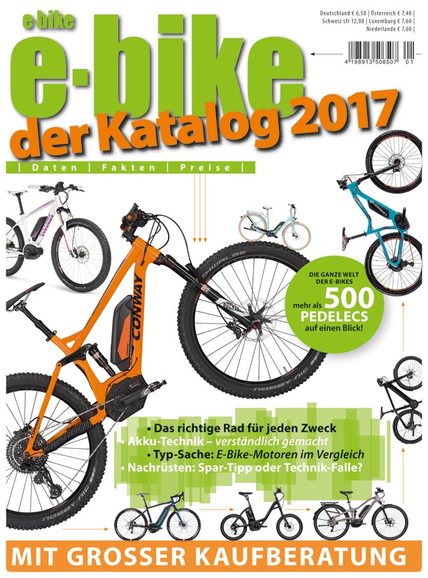 PedelecBiker.de Neues aus dem Blätterwald Der eBike Katalog 2017