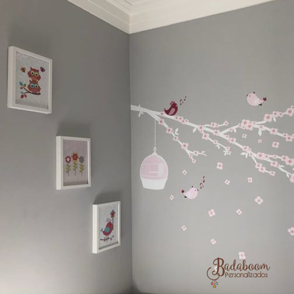 Kit de Posters Jarim arte, digital, kit, coruja, pássarinho, flores, flor, poster, posteres, posters, quadro, quadrinho, decoração, infantil, quarto, bebê