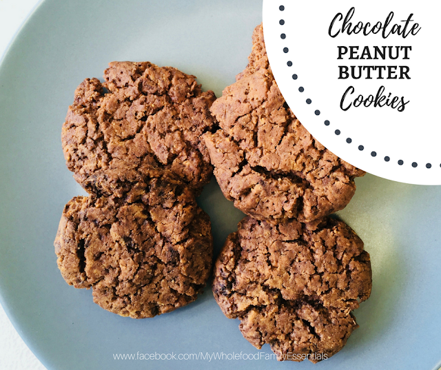My Wholefood Family Essentials Chocolate Peanut Butter Cookies