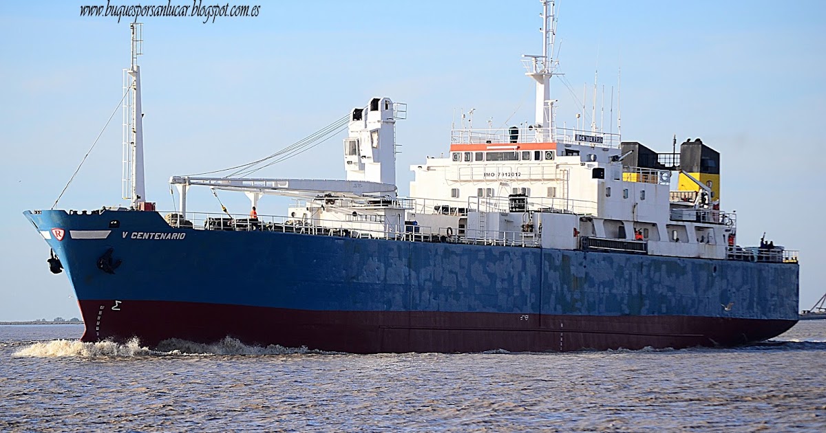BUQUES MERCANTES A SU PASO POR SANLUCAR DE BARRAMEDA V CENTENARIO IMO 7812012