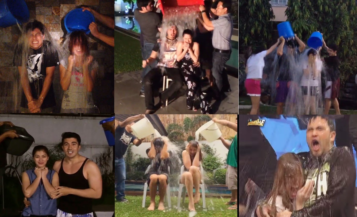 Pinoy celebrity couple accepted the ALS Ice Bucket Challenge