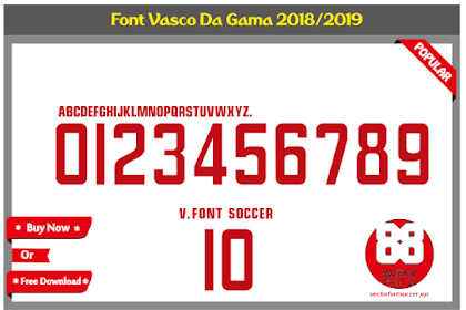 Font Vector Vasco da Gama 2018
