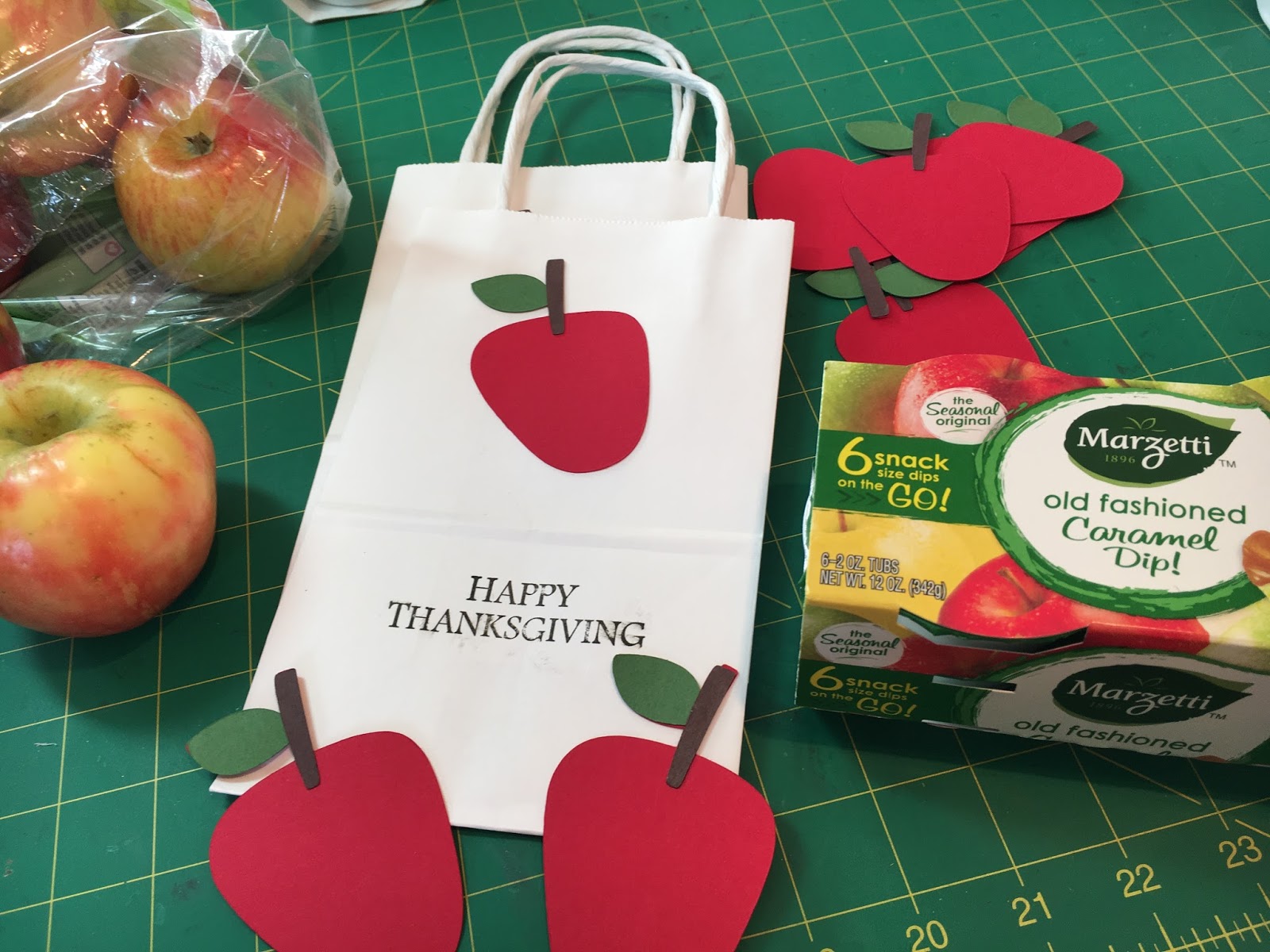 Nanny's Pansy Patch Thanksgiving Goodie Bags