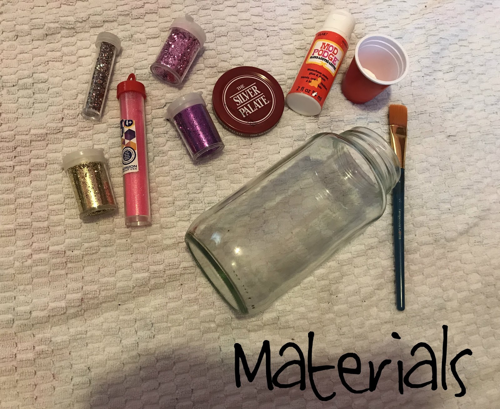 DIY How to Make Glitter Jars!