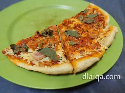 Pizza Darurat (Non Oven) ala Rika