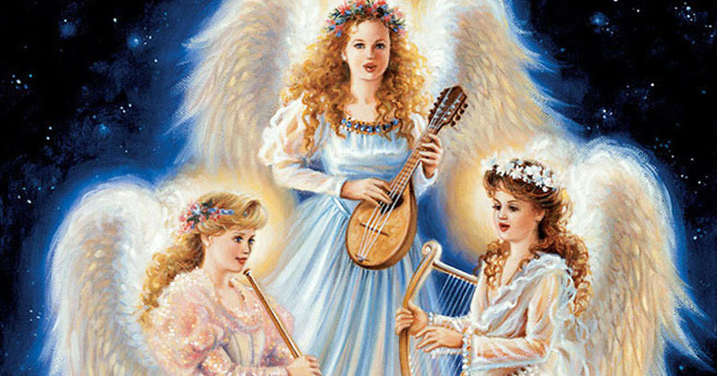 ангелочки поют. три ангела. ангельское пение живопись. три ангела рождества. где поют ангелы.