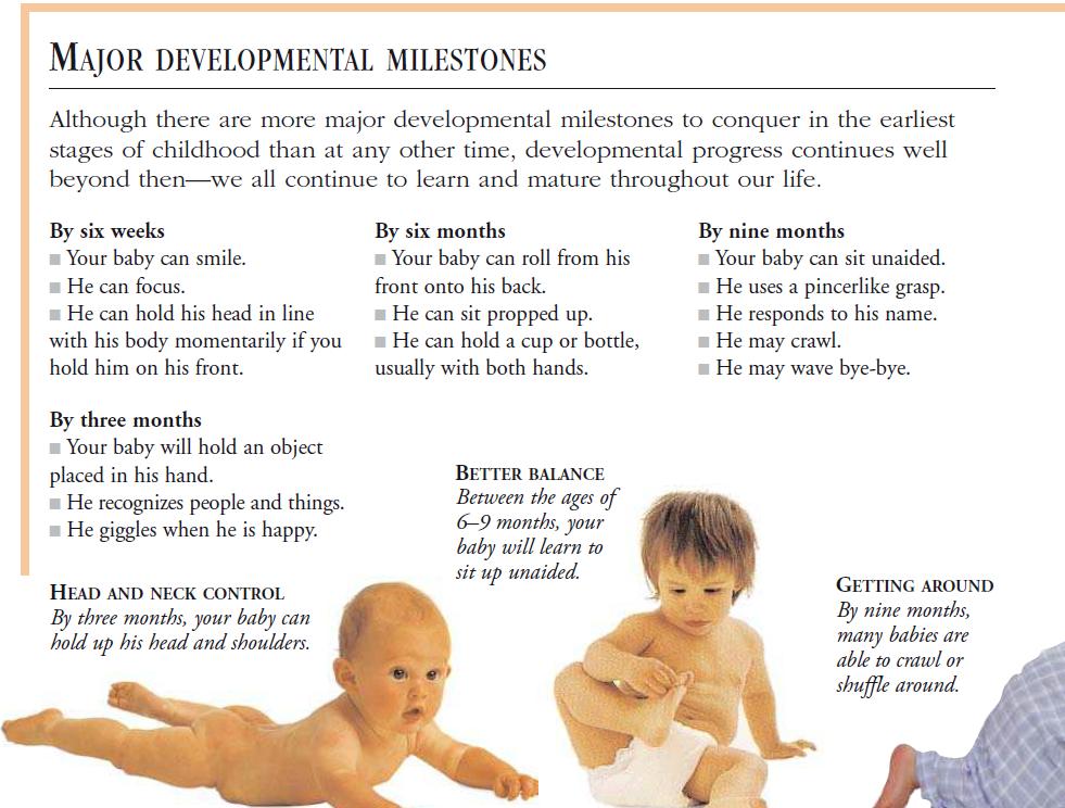 Four Important Types Of Developmental Milestones - Bank2home.com