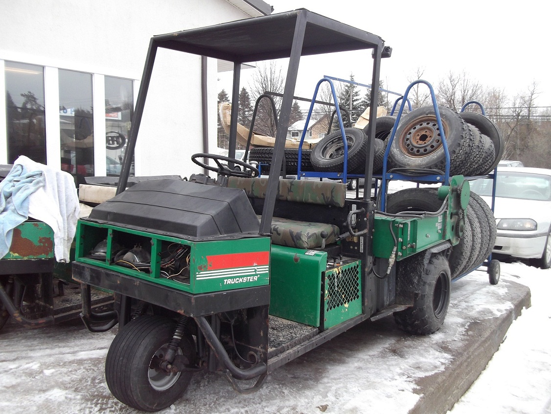 Welcome to RJ TIRE AND SERVICE: We Service Cushman Turf Truckster!