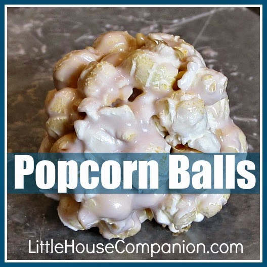 Popcorn ball recipe.