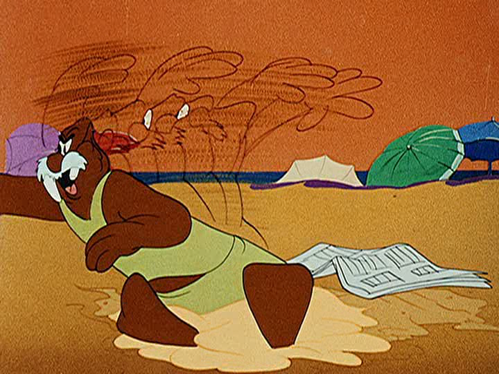 Tralfaz The Beach Nut Wood In The Beach Nut 1944 Outlines Like These Were Common Woody Cartoons For A Few Years So Was Perspective Animation Of Something