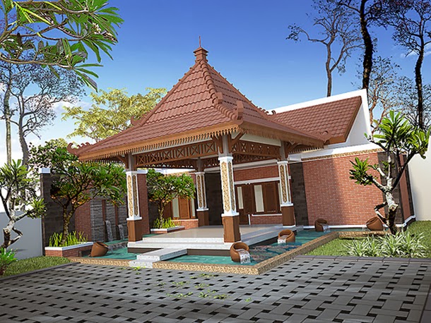 45 Desain Rumah Joglo Khas Jawa Tengah | Desainrumahnya.com