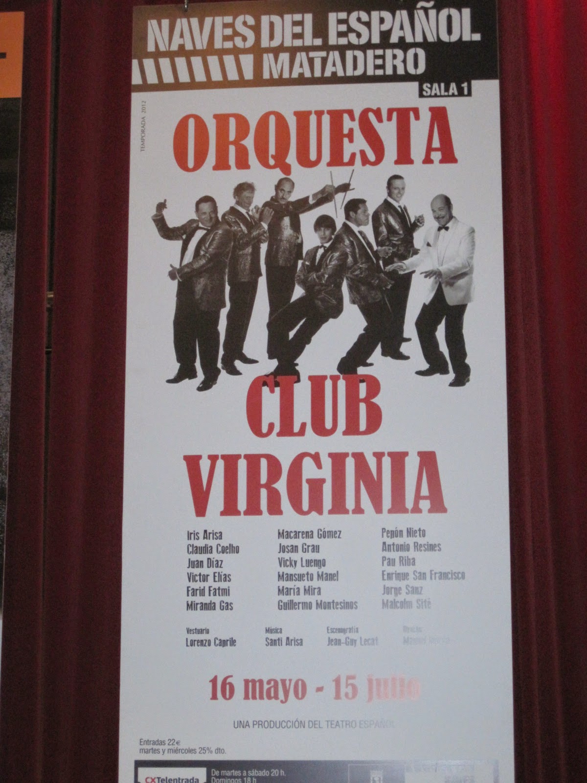 De Pe a Pa - Talento y Creatividad: Orquesta Club Virginia - Naves del  Matadero