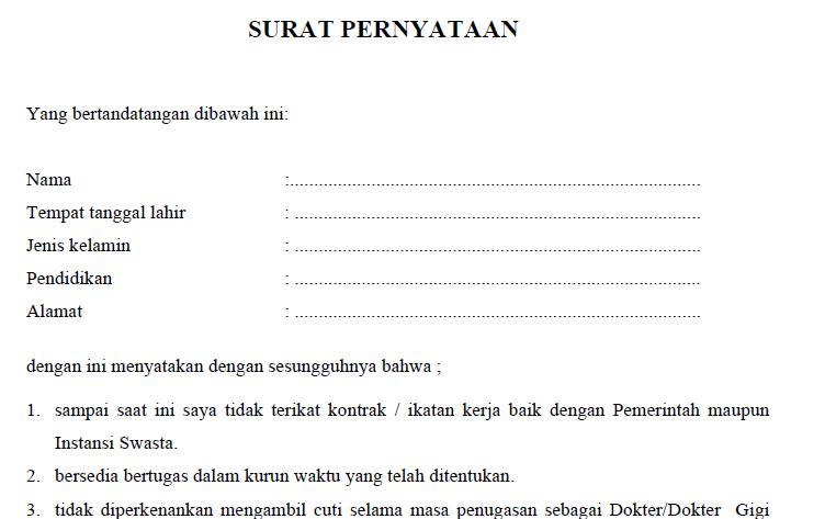 Contoh Surat Yang Salah