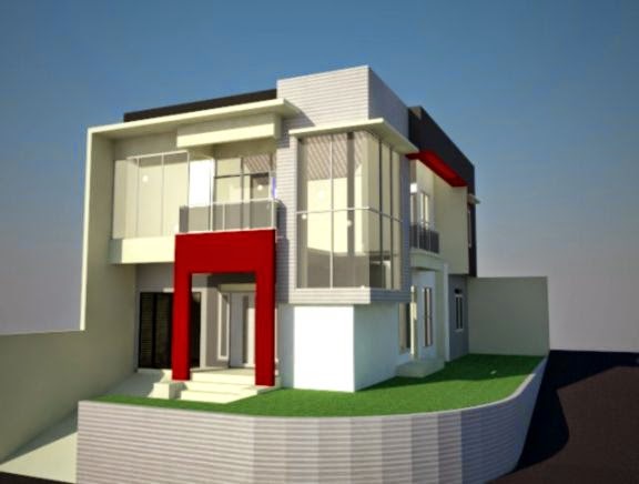 Kumpulan Gambar Rumah  Minimalis 2  Lantai  Design Rumah  