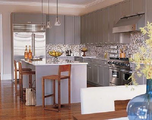 Gray Kitchen Cabinets Color