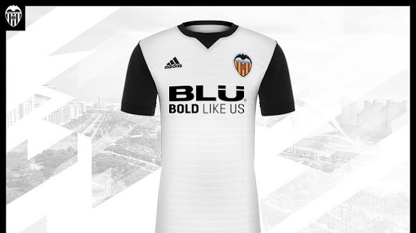 Camiseta titular Adidas del Valencia 2017/2018