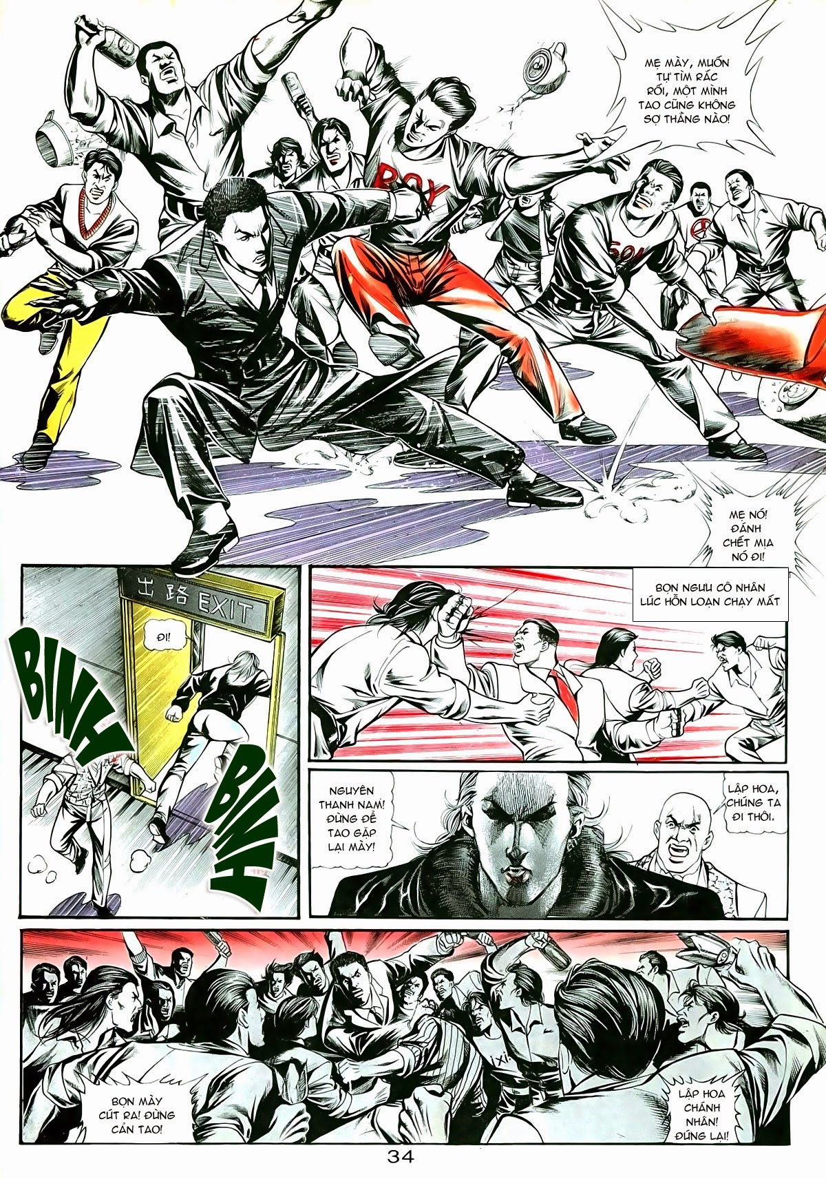 Người Trong Giang Hồ chap 9 - Trang 14