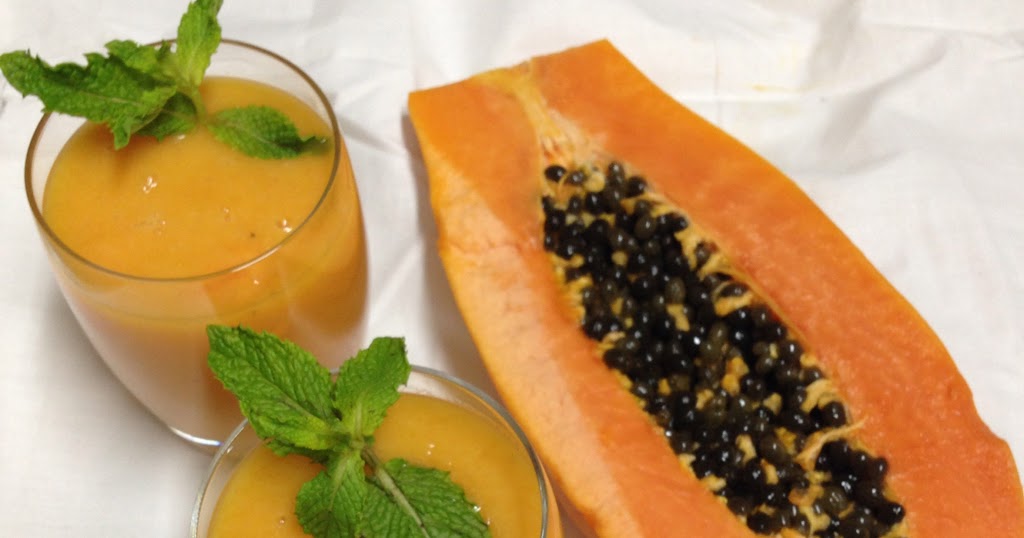 Papaya & Banana Smoothie from my kitchen to yours
