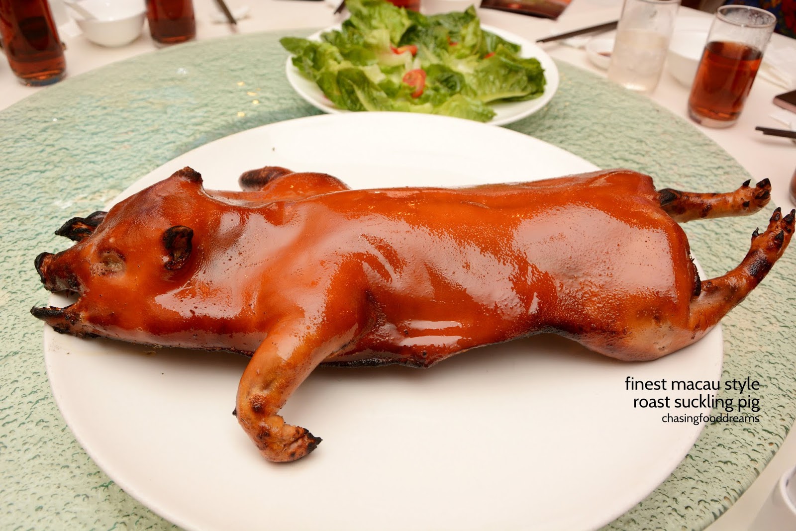 CHASING FOOD DREAMS Roast Suckling Pig Promotion The Oriental Group