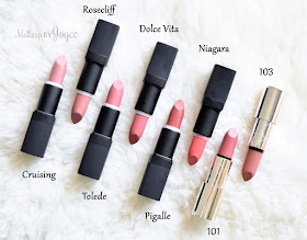 Nars Lipstick Collection Haul Swatches Review