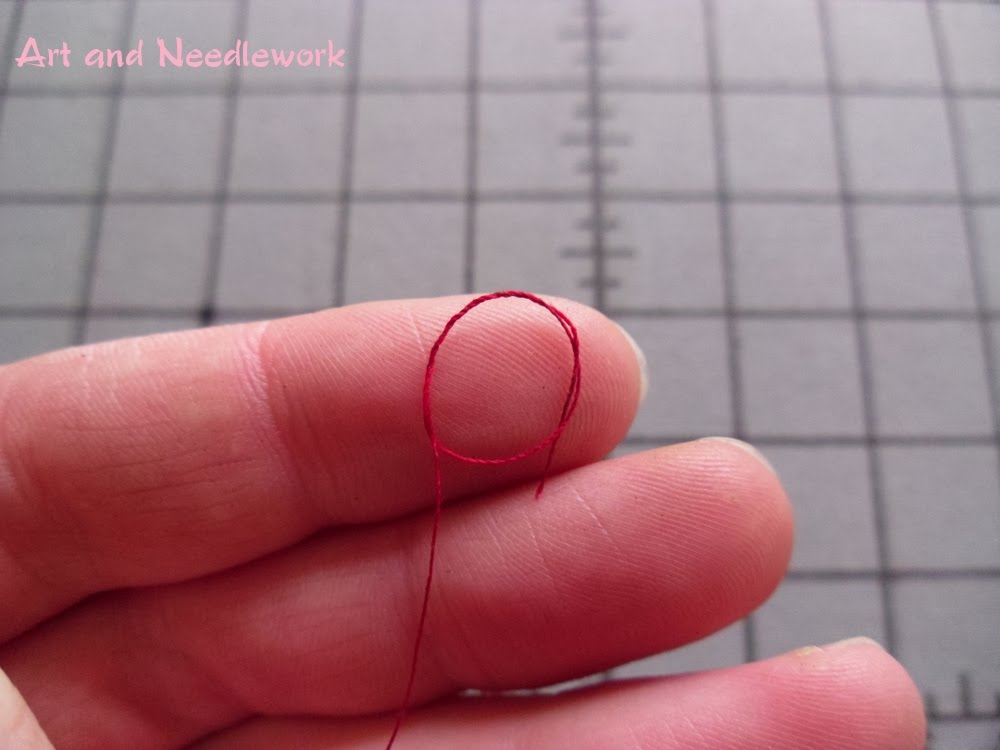 Art and Needlework by Rebekah: 3/05/11: Tutorial -- Threading a Needle