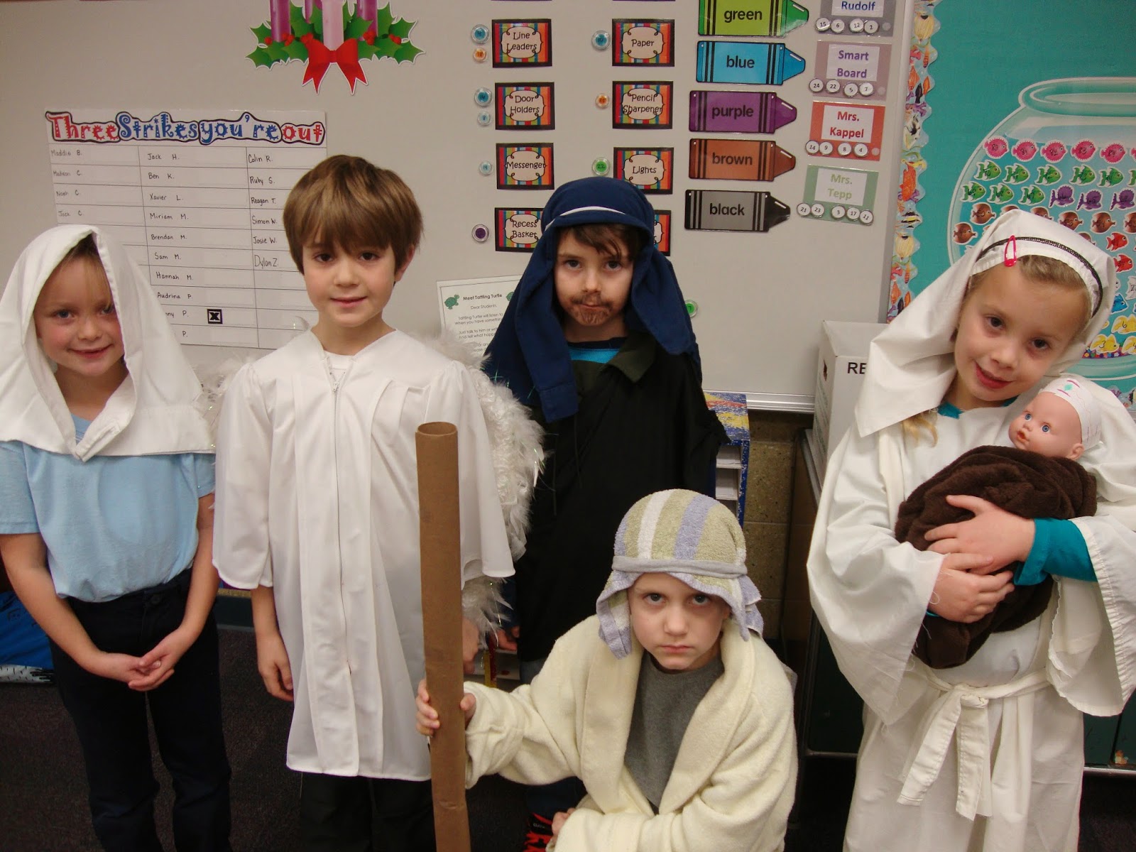 Mrs. Kappel Nativity Character Dress Up Day