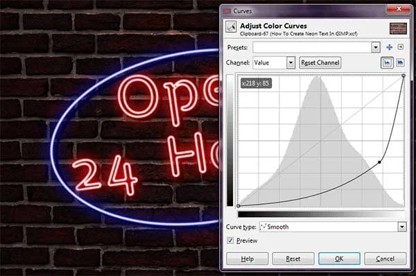 How To Create Neon Text In Gimp PhotoEffect: How To Create Neon Text In GIMP