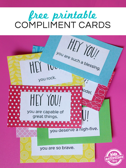 Month 5:  Hand Out Compliment Cards