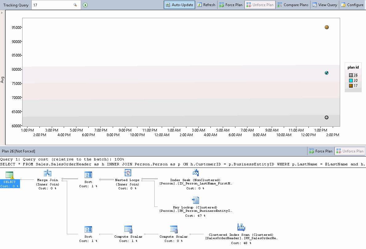 SQL Server Techniques: SQL Server 2016 Query Store