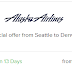 Discount flight price for Seattle To Denver
