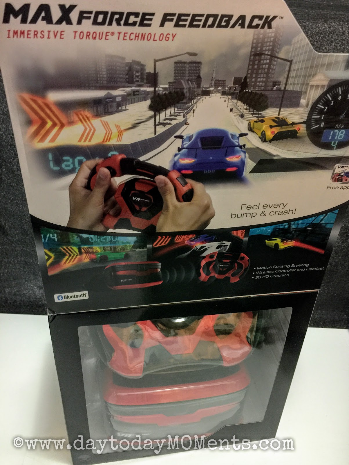 vr real feel virtual reality car racing gaming system