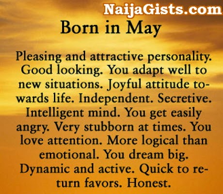 may born personality