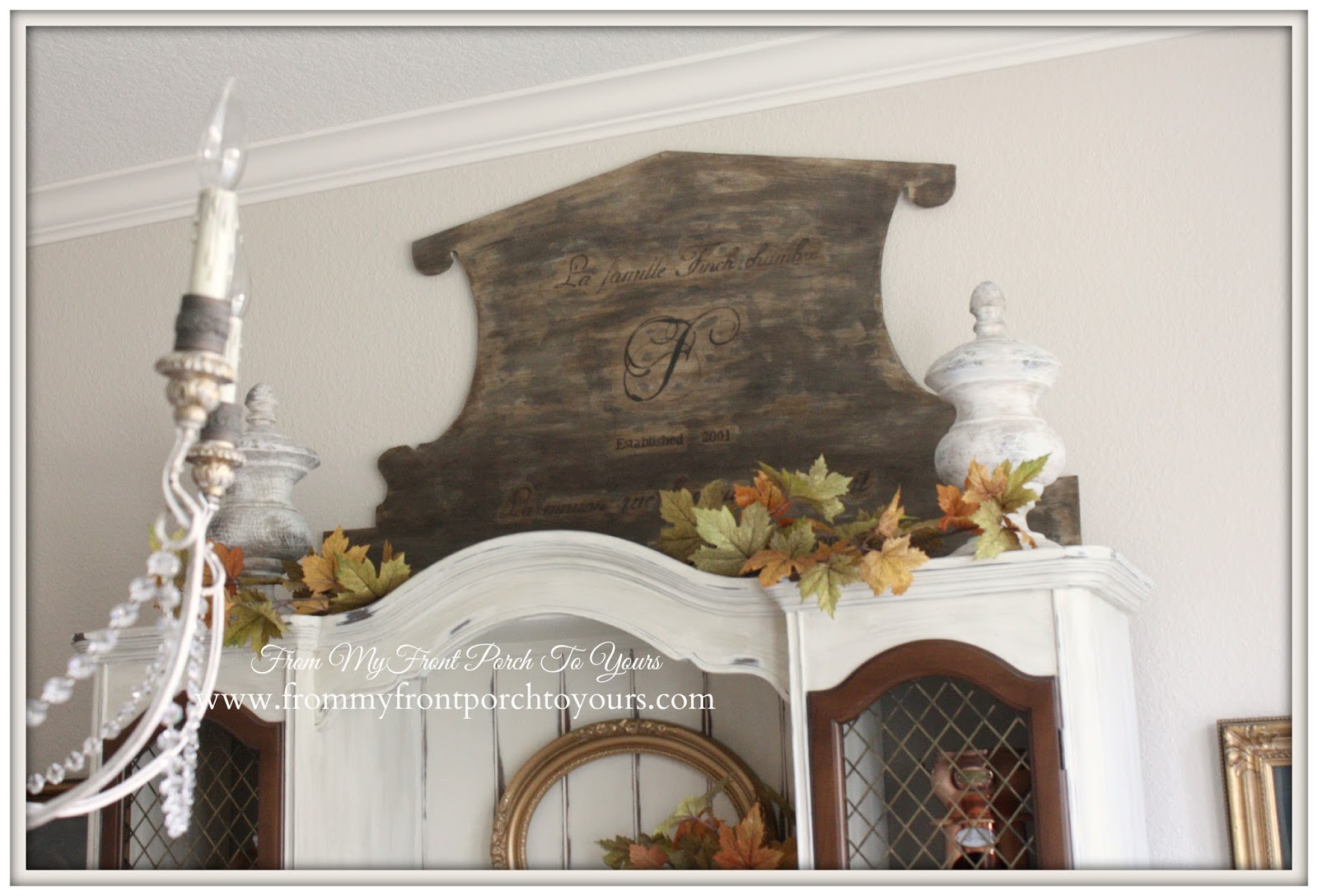 From My Front Porch To Yours- Fall Dining Room 2014- French Farmhouse Dining Room