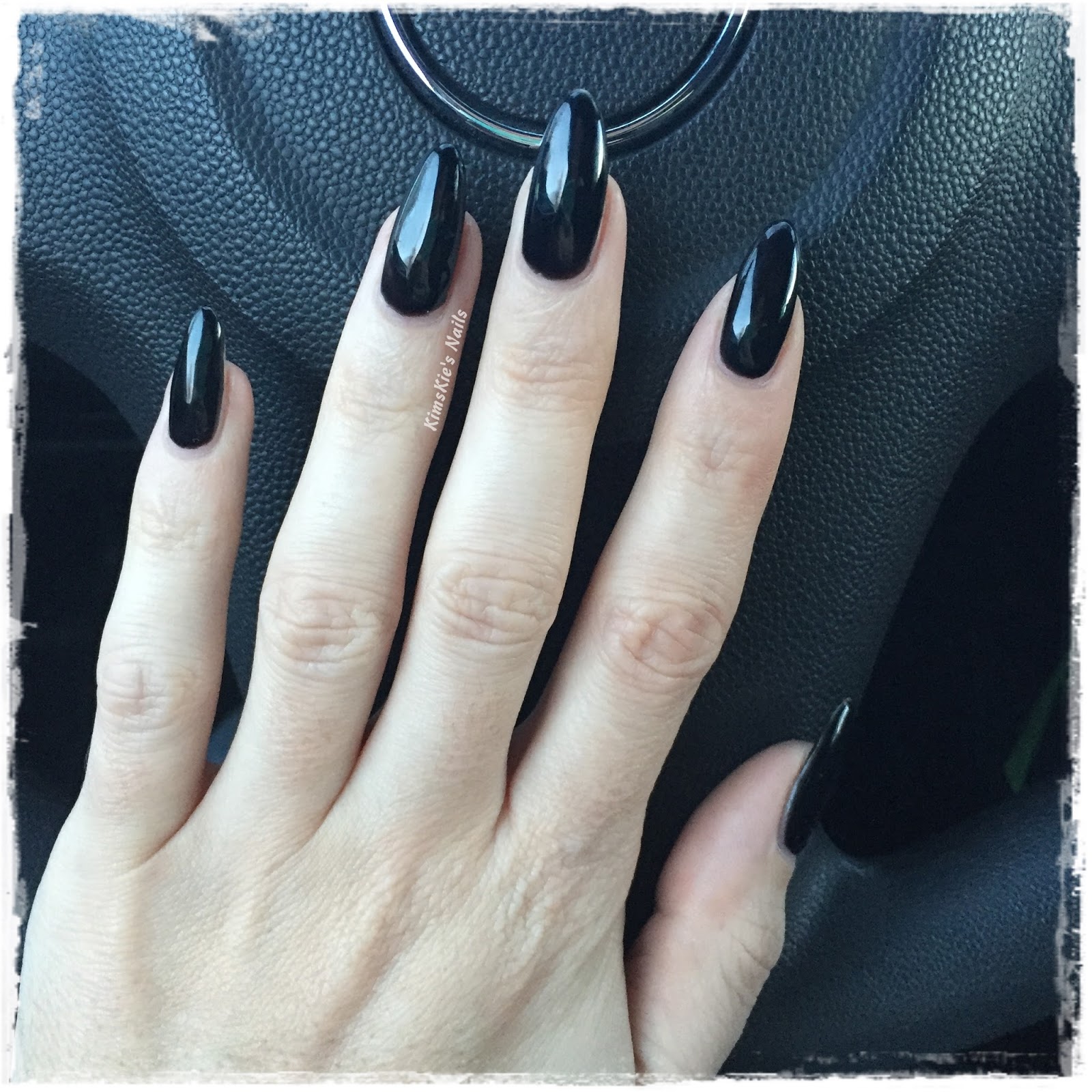 KimsKie's Nails: OPI Gelcolor - Black Onyx